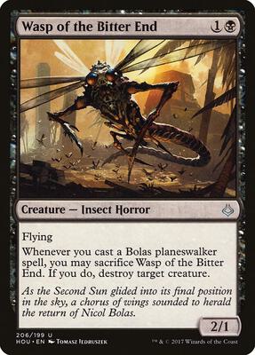 Wasp of the Bitter End card from Hour of Devastation