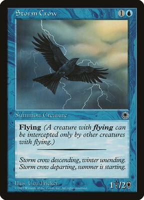 Storm Crow (Reminder Text) card from Portal