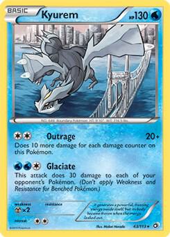Kyurem 43/113 (BW Legendary Treasures) card from Deck Exclusives