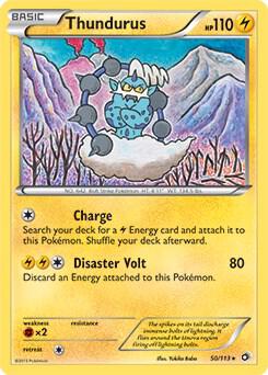 Thundurus - 50/113 (BW Legendary Treasures) card from Deck Exclusives