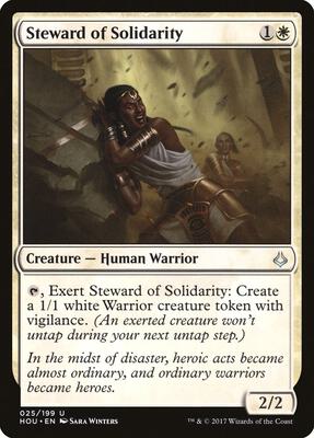 Steward of Solidarity card from Hour of Devastation