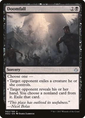 Doomfall card from Hour of Devastation