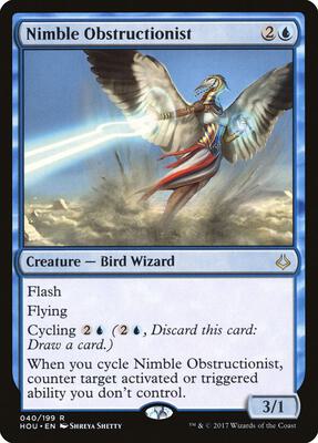 Nimble Obstructionist card from Hour of Devastation
