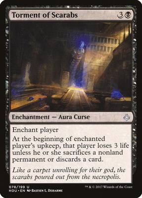 Torment of Scarabs card from Hour of Devastation