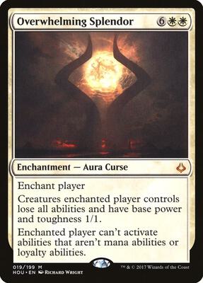 Overwhelming Splendor card from Hour of Devastation