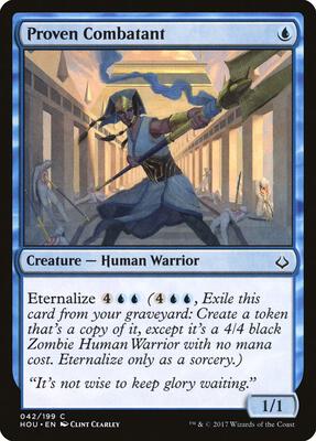 Proven Combatant card from Hour of Devastation