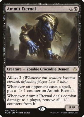 Ammit Eternal card from Hour of Devastation
