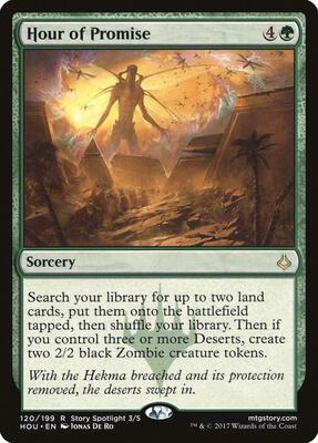 Hour of Promise card from Hour of Devastation
