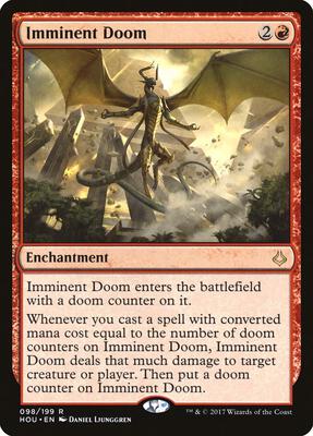 Imminent Doom card from Hour of Devastation
