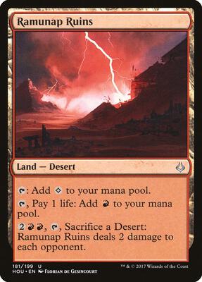 Ramunap Ruins card from Hour of Devastation