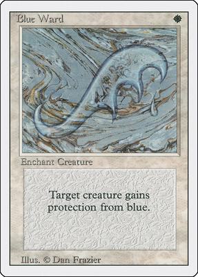 Blue Ward card from Revised Edition