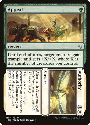 Appeal // Authority card from Hour of Devastation