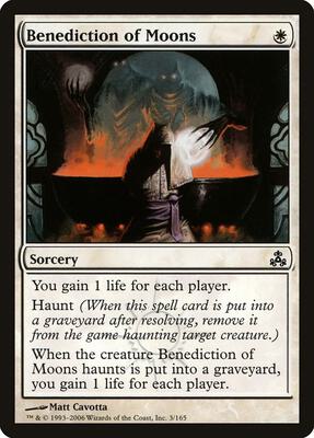 Benediction of Moons card from Guildpact