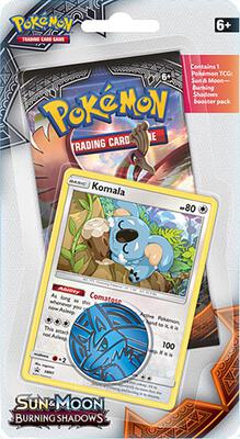 Burning Shadows Single Pack Blister [Komala] card from SM - Burning Shadows