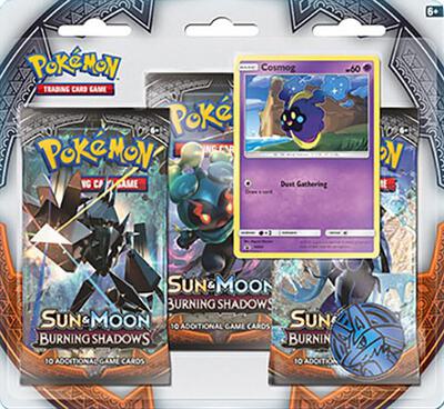 Burning Shadows 3 Pack Blister [Cosmog] card from SM - Burning Shadows
