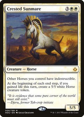 Crested Sunmare card from Hour of Devastation