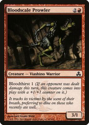 Bloodscale Prowler card from Guildpact