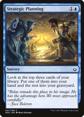 Strategic Planning card from Hour of Devastation