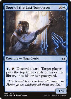 Seer of the Last Tomorrow card from Hour of Devastation