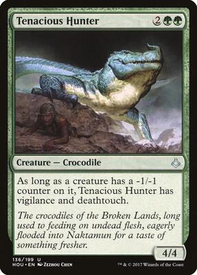 Tenacious Hunter card from Hour of Devastation