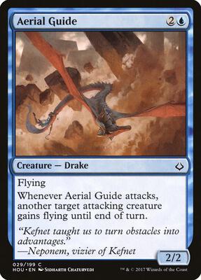 Aerial Guide card from Hour of Devastation
