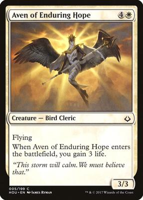 Aven of Enduring Hope card from Hour of Devastation