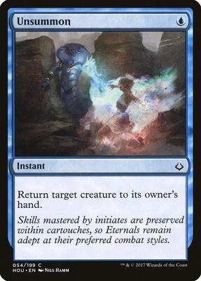 Unsummon card from Hour of Devastation