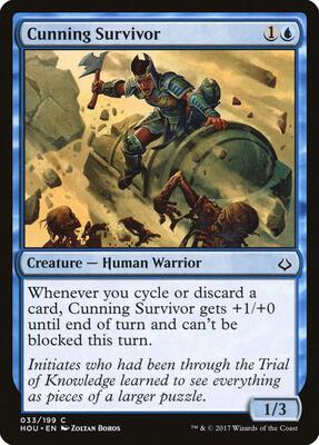 Cunning Survivor card from Hour of Devastation