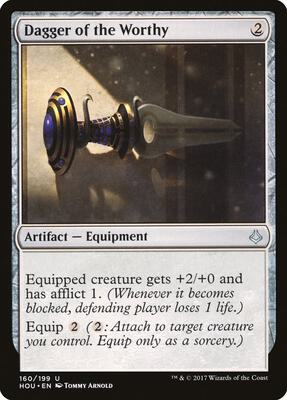 Dagger of the Worthy card from Hour of Devastation