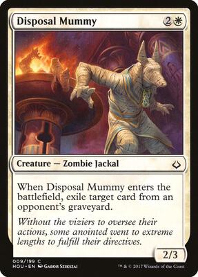 Disposal Mummy card from Hour of Devastation