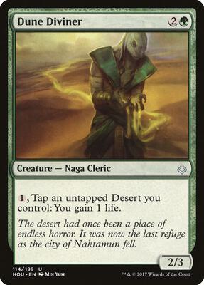 Dune Diviner card from Hour of Devastation