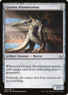Graven Abomination card from Hour of Devastation