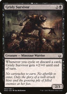 Grisly Survivor card from Hour of Devastation