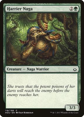 Harrier Naga card from Hour of Devastation
