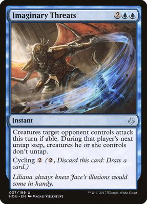 Imaginary Threats card from Hour of Devastation