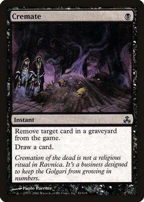 Cremate card from Guildpact