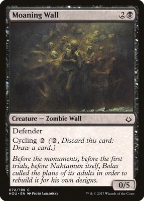 Moaning Wall card from Hour of Devastation