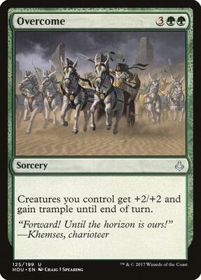 Overcome card from Hour of Devastation