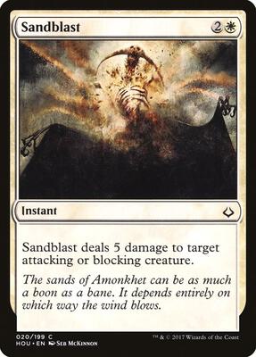 Sandblast card from Hour of Devastation