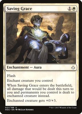 Saving Grace card from Hour of Devastation