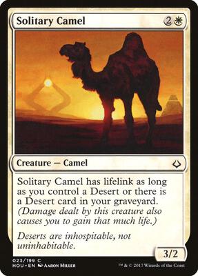 Solitary Camel card from Hour of Devastation