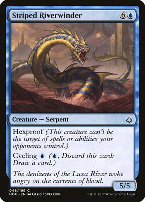 Striped Riverwinder card from Hour of Devastation