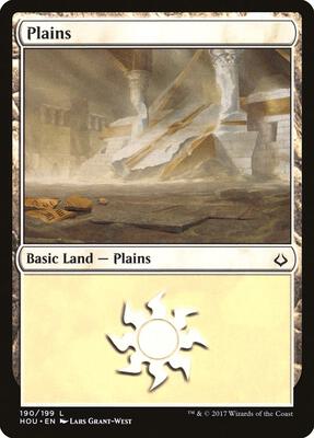 Plains (190) card from Hour of Devastation