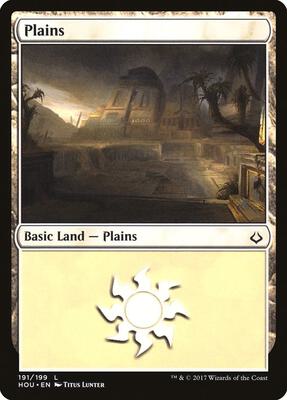 Plains (191) card from Hour of Devastation