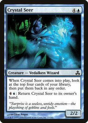 Crystal Seer card from Guildpact