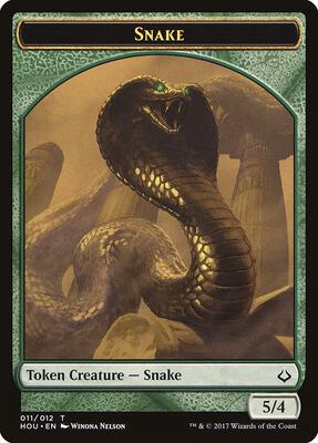 Snake Token card from Hour of Devastation