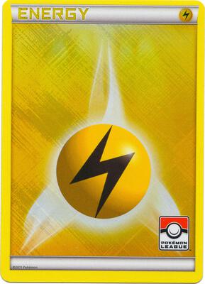 Lightning Energy (2011 Pokemon League) card from League & Championship Cards
