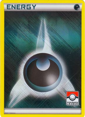 Darkness Energy (2011 Pokemon League) card from League & Championship Cards