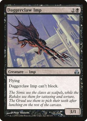 Daggerclaw Imp card from Guildpact