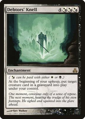 Debtors' Knell card from Guildpact
